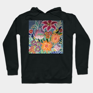 Funky Floral Bouquet Hoodie